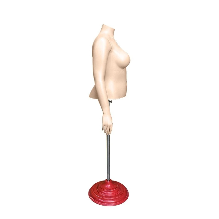 Plastic Female Half Body Mannequin Plastic Female Half Body Mannequin